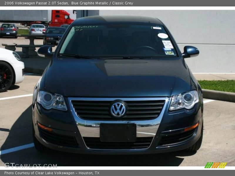 Blue Graphite Metallic / Classic Grey 2006 Volkswagen Passat 2.0T Sedan