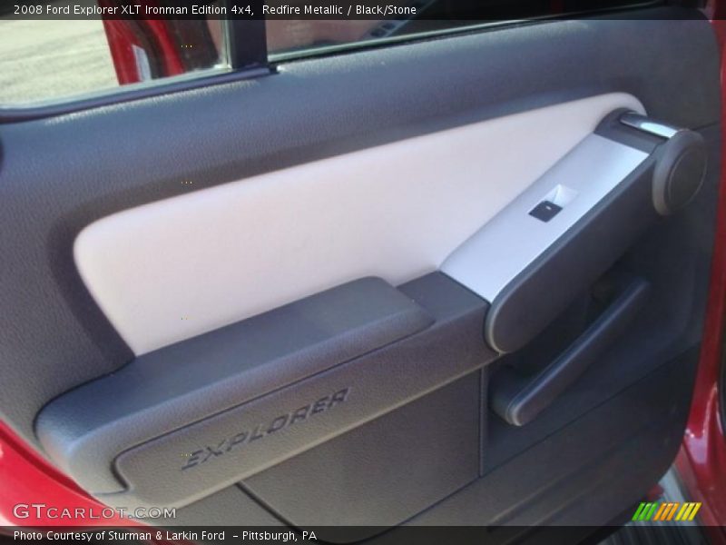 Redfire Metallic / Black/Stone 2008 Ford Explorer XLT Ironman Edition 4x4