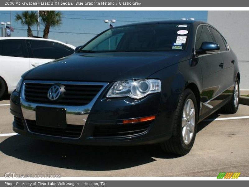 Blue Graphite Metallic / Classic Grey 2006 Volkswagen Passat 2.0T Sedan