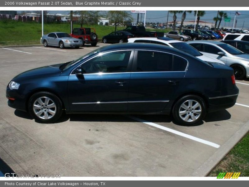 Blue Graphite Metallic / Classic Grey 2006 Volkswagen Passat 2.0T Sedan