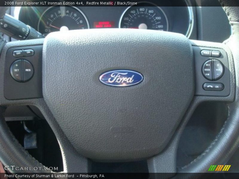Redfire Metallic / Black/Stone 2008 Ford Explorer XLT Ironman Edition 4x4