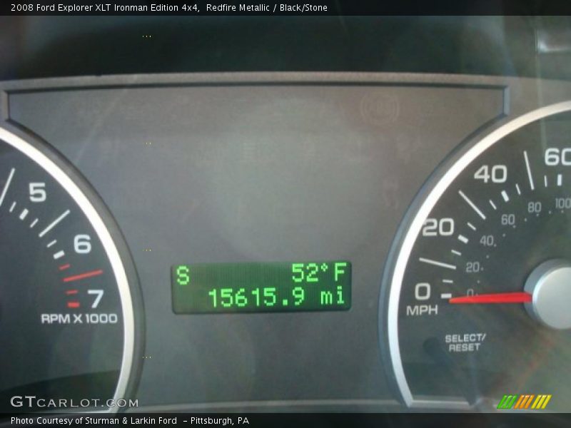 Redfire Metallic / Black/Stone 2008 Ford Explorer XLT Ironman Edition 4x4