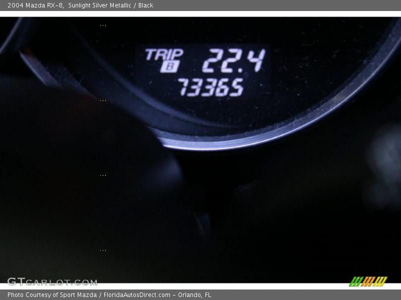 Sunlight Silver Metallic / Black 2004 Mazda RX-8