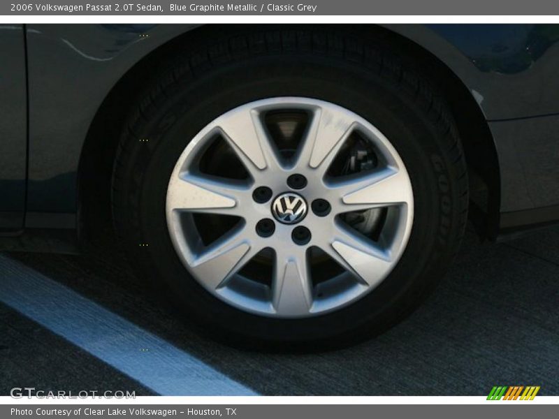 Blue Graphite Metallic / Classic Grey 2006 Volkswagen Passat 2.0T Sedan