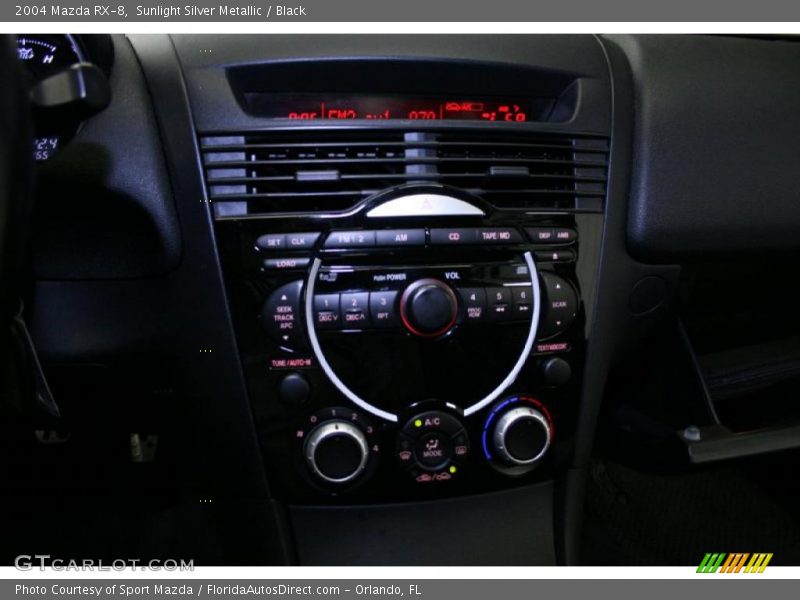Sunlight Silver Metallic / Black 2004 Mazda RX-8