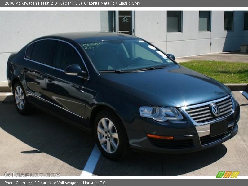 Blue Graphite Metallic / Classic Grey 2006 Volkswagen Passat 2.0T Sedan