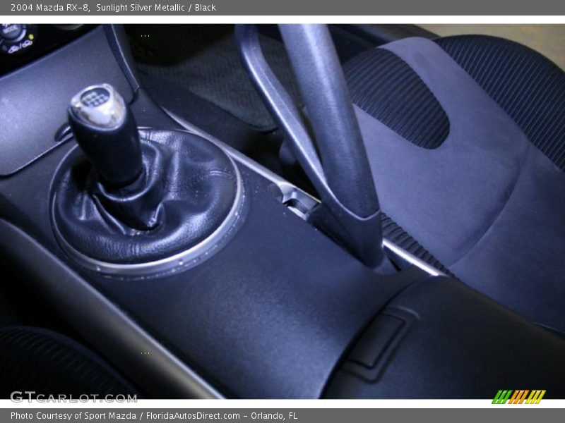 Sunlight Silver Metallic / Black 2004 Mazda RX-8
