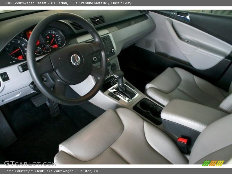 Blue Graphite Metallic / Classic Grey 2006 Volkswagen Passat 2.0T Sedan