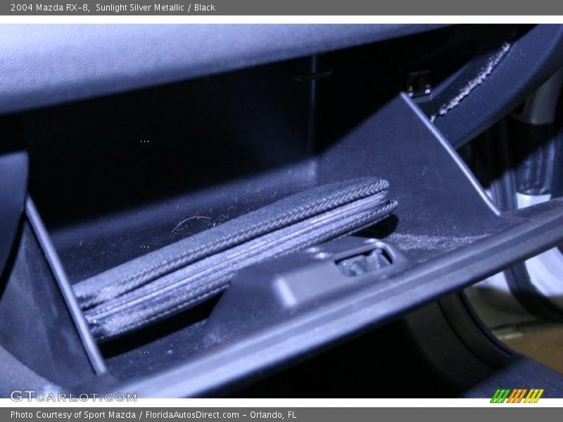 Sunlight Silver Metallic / Black 2004 Mazda RX-8
