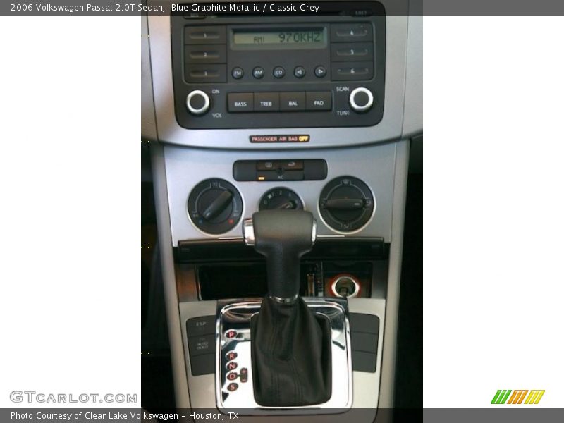 Blue Graphite Metallic / Classic Grey 2006 Volkswagen Passat 2.0T Sedan