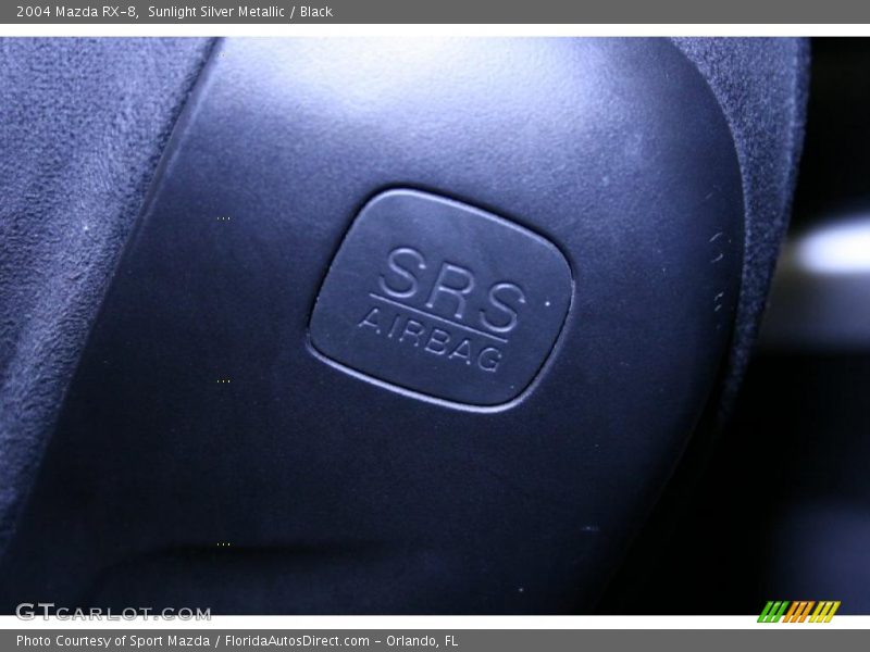 Sunlight Silver Metallic / Black 2004 Mazda RX-8