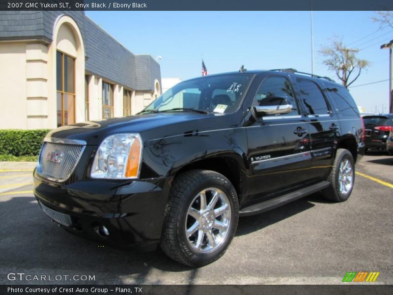 Onyx Black / Ebony Black 2007 GMC Yukon SLT