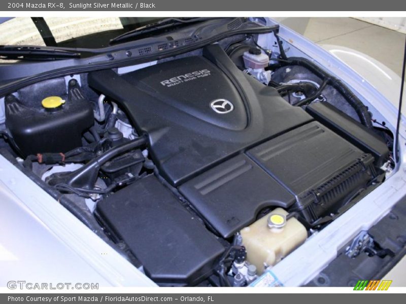 Sunlight Silver Metallic / Black 2004 Mazda RX-8