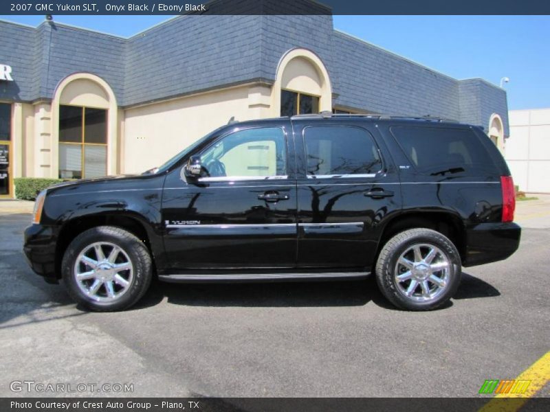 Onyx Black / Ebony Black 2007 GMC Yukon SLT