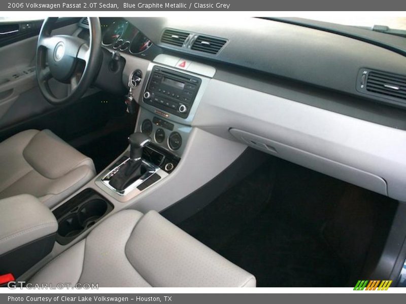 Blue Graphite Metallic / Classic Grey 2006 Volkswagen Passat 2.0T Sedan