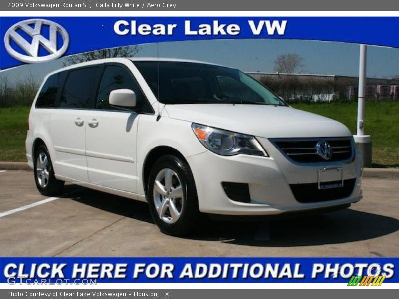 Calla Lilly White / Aero Grey 2009 Volkswagen Routan SE