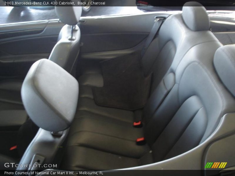 Black / Charcoal 2003 Mercedes-Benz CLK 430 Cabriolet