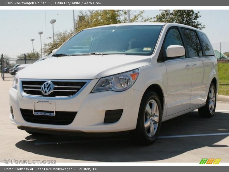 Calla Lilly White / Aero Grey 2009 Volkswagen Routan SE