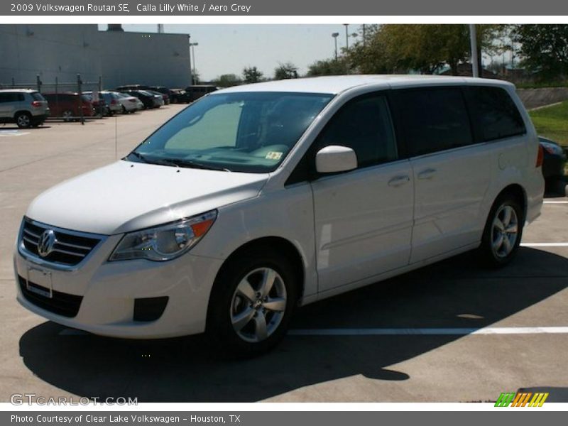 Calla Lilly White / Aero Grey 2009 Volkswagen Routan SE