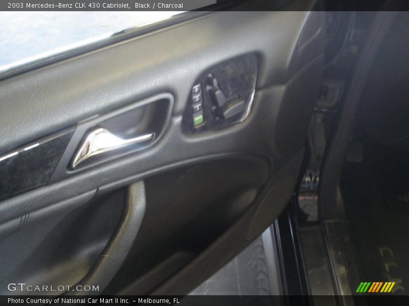 Black / Charcoal 2003 Mercedes-Benz CLK 430 Cabriolet