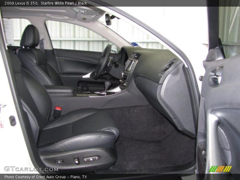 Starfire White Pearl / Black 2009 Lexus IS 350