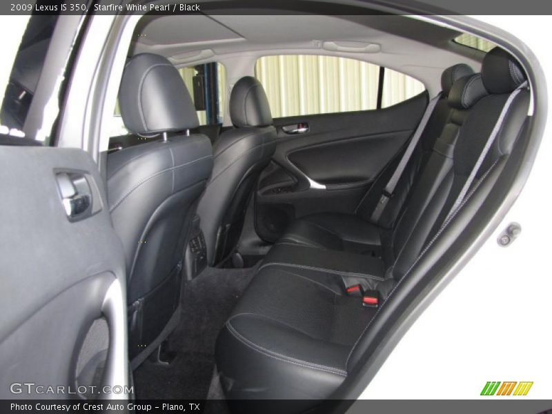 Starfire White Pearl / Black 2009 Lexus IS 350