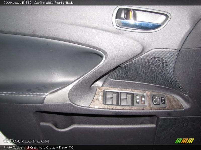 Starfire White Pearl / Black 2009 Lexus IS 350