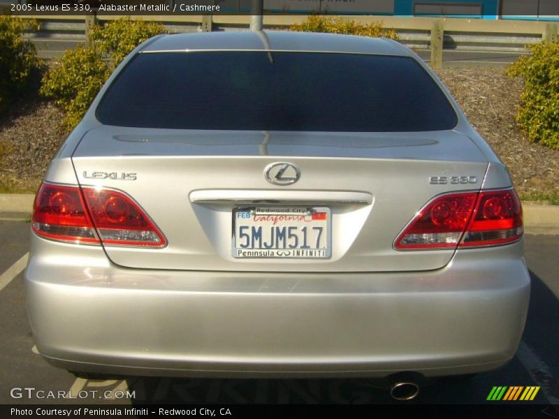 Alabaster Metallic / Cashmere 2005 Lexus ES 330