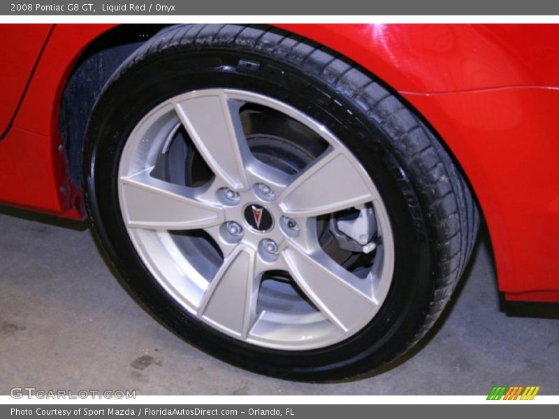 Liquid Red / Onyx 2008 Pontiac G8 GT