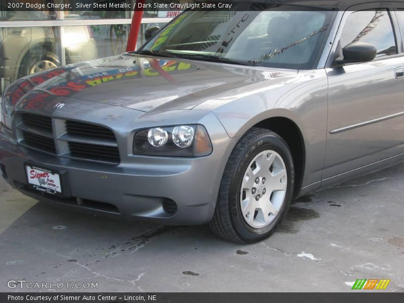 Silver Steel Metallic / Dark Slate Gray/Light Slate Gray 2007 Dodge Charger
