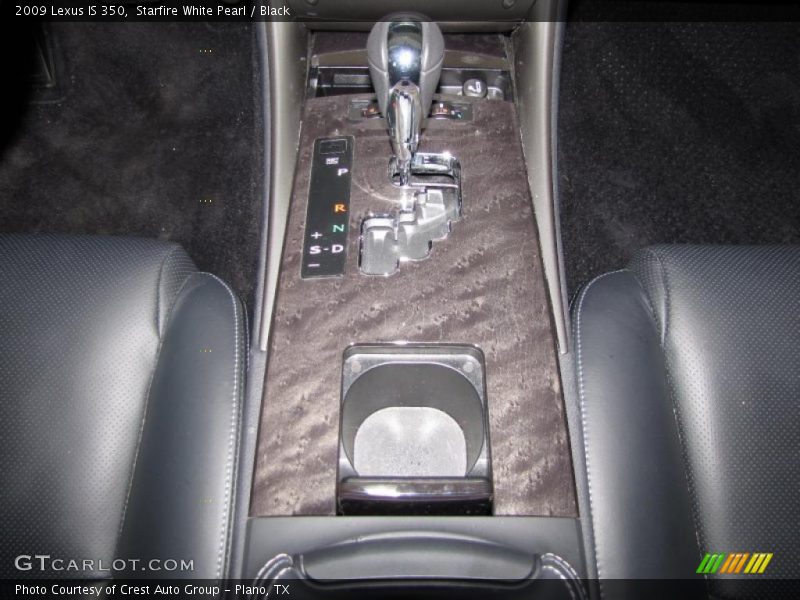 Starfire White Pearl / Black 2009 Lexus IS 350