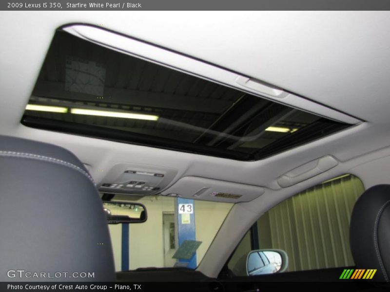 Starfire White Pearl / Black 2009 Lexus IS 350