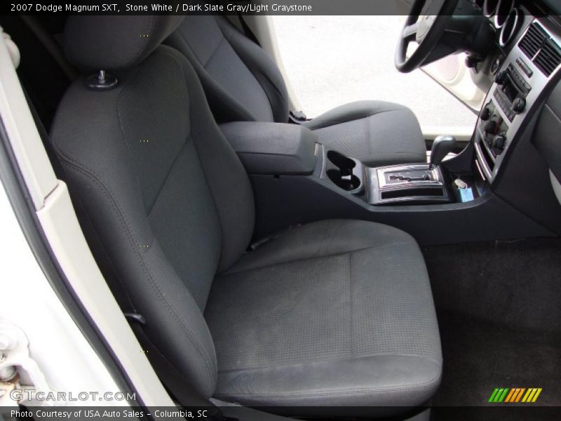 Stone White / Dark Slate Gray/Light Graystone 2007 Dodge Magnum SXT