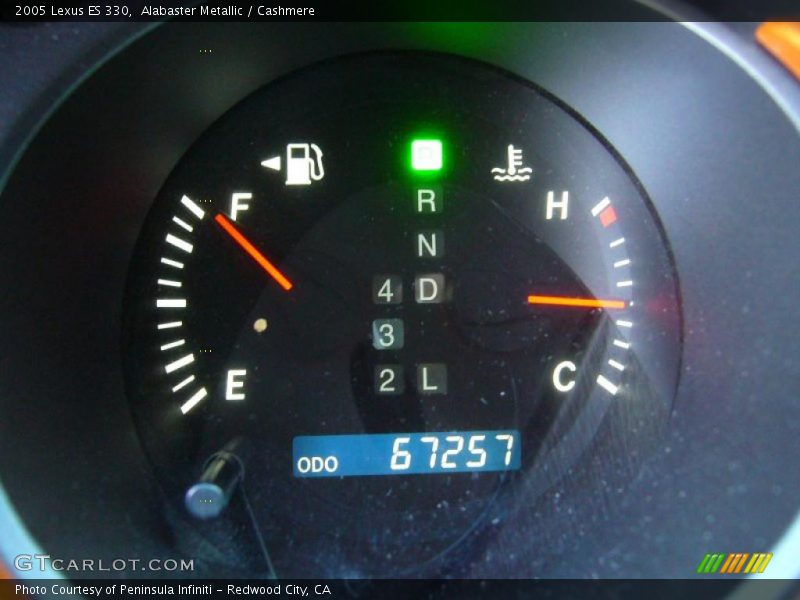Alabaster Metallic / Cashmere 2005 Lexus ES 330