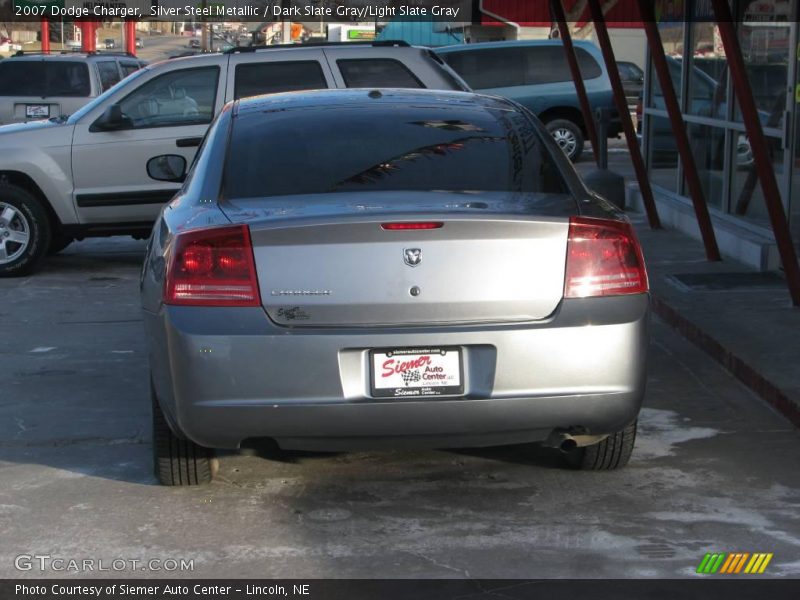 Silver Steel Metallic / Dark Slate Gray/Light Slate Gray 2007 Dodge Charger