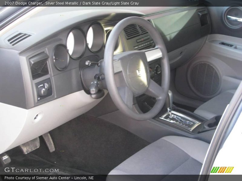 Silver Steel Metallic / Dark Slate Gray/Light Slate Gray 2007 Dodge Charger