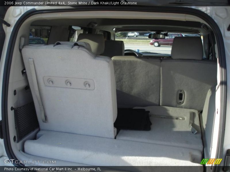 Stone White / Dark Khaki/Light Graystone 2006 Jeep Commander Limited 4x4