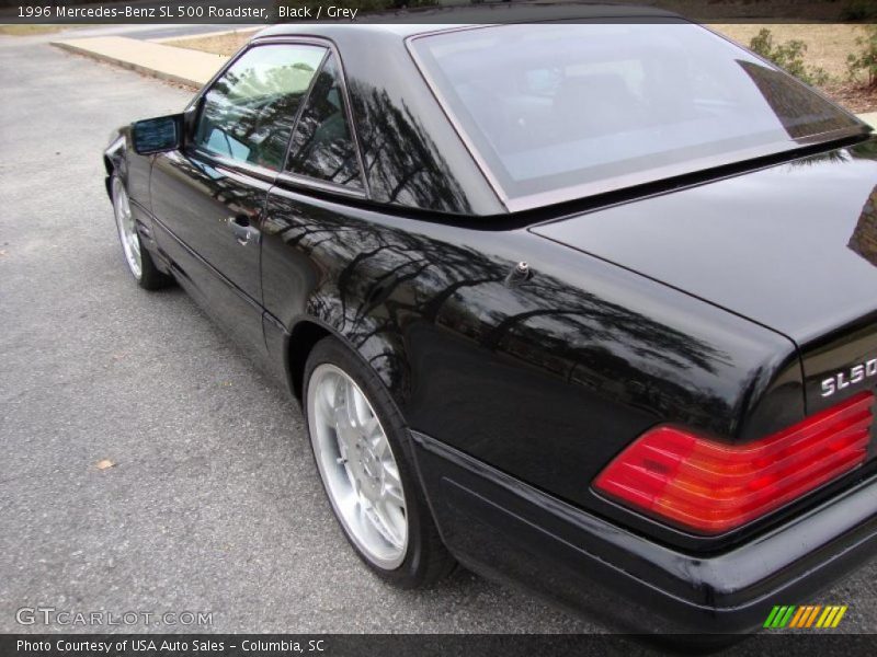 Black / Grey 1996 Mercedes-Benz SL 500 Roadster