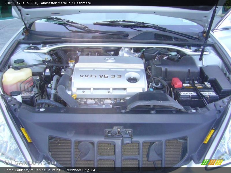 Alabaster Metallic / Cashmere 2005 Lexus ES 330