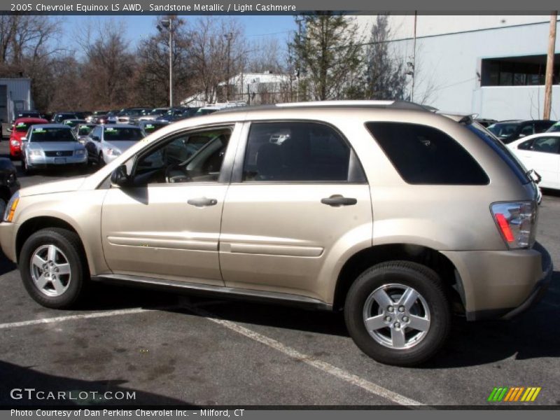 Sandstone Metallic / Light Cashmere 2005 Chevrolet Equinox LS AWD