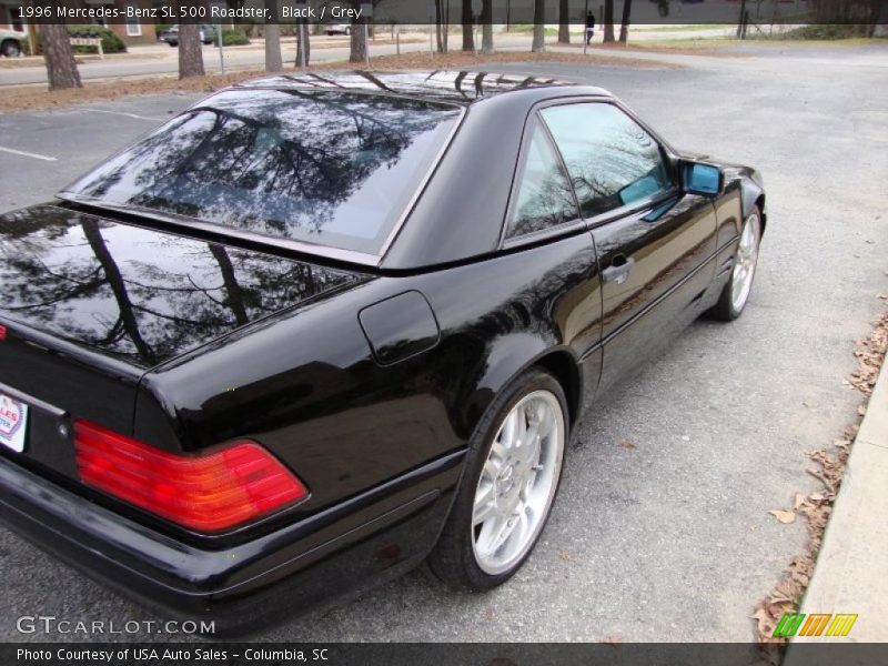 Black / Grey 1996 Mercedes-Benz SL 500 Roadster