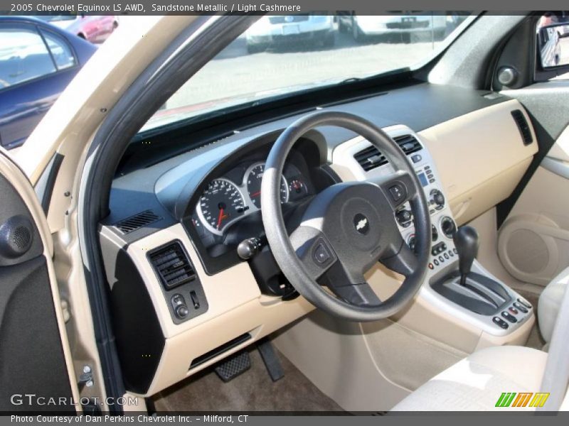 Sandstone Metallic / Light Cashmere 2005 Chevrolet Equinox LS AWD