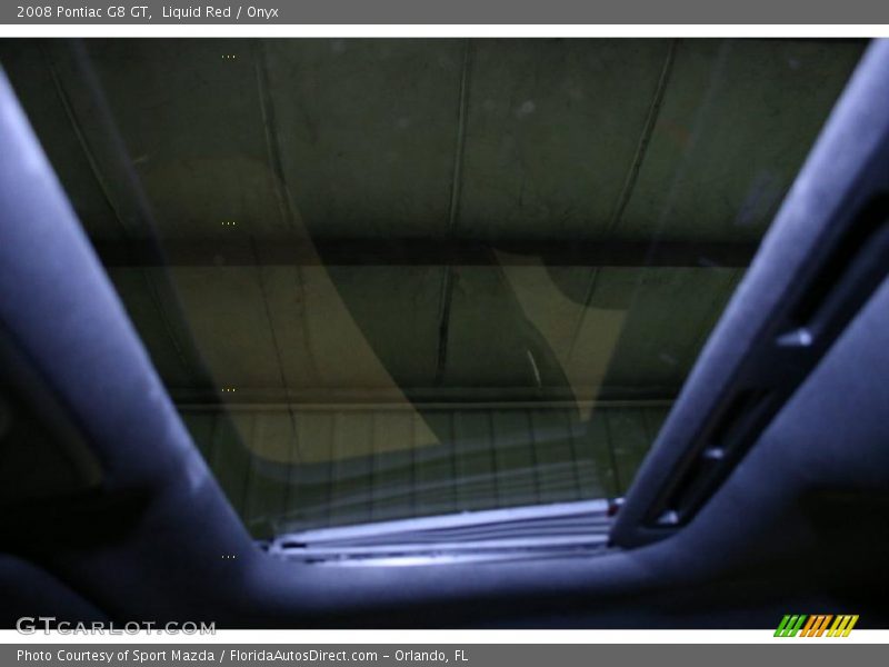 Liquid Red / Onyx 2008 Pontiac G8 GT