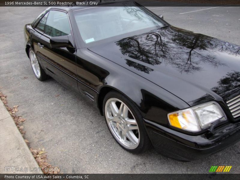 Black / Grey 1996 Mercedes-Benz SL 500 Roadster