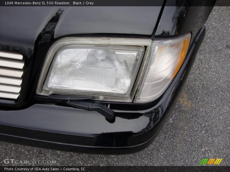 Black / Grey 1996 Mercedes-Benz SL 500 Roadster