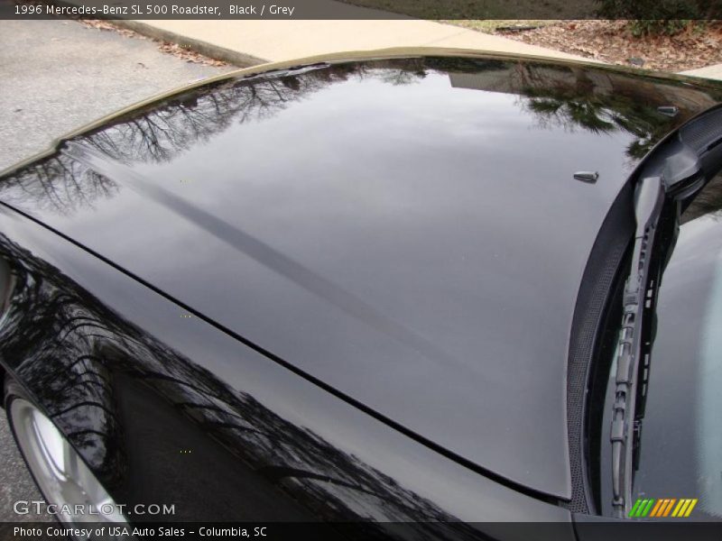 Black / Grey 1996 Mercedes-Benz SL 500 Roadster