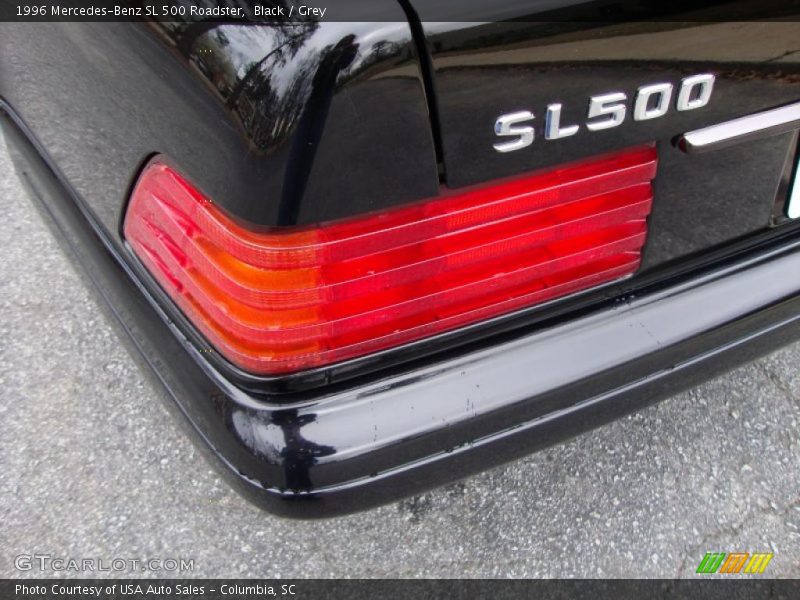 Black / Grey 1996 Mercedes-Benz SL 500 Roadster