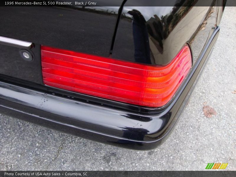 Black / Grey 1996 Mercedes-Benz SL 500 Roadster