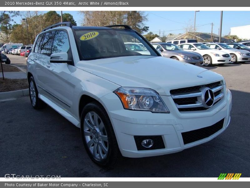 Arctic White / Almond/Black 2010 Mercedes-Benz GLK 350 4Matic