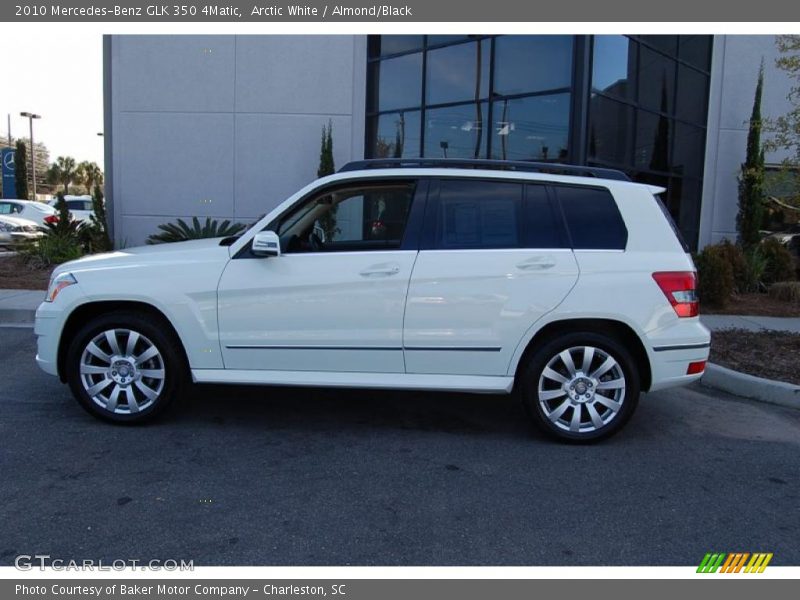 Arctic White / Almond/Black 2010 Mercedes-Benz GLK 350 4Matic